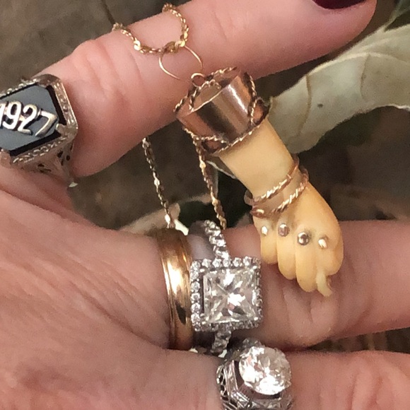 Antique Mano Figa charm - Picture 7 of 12